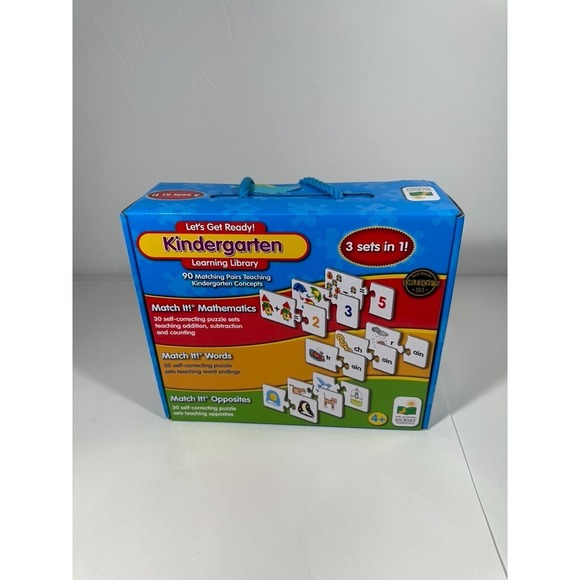 Other - Learning Library Kindergarten Mathematics, Animal Families, Words - 3 Sets in 1
